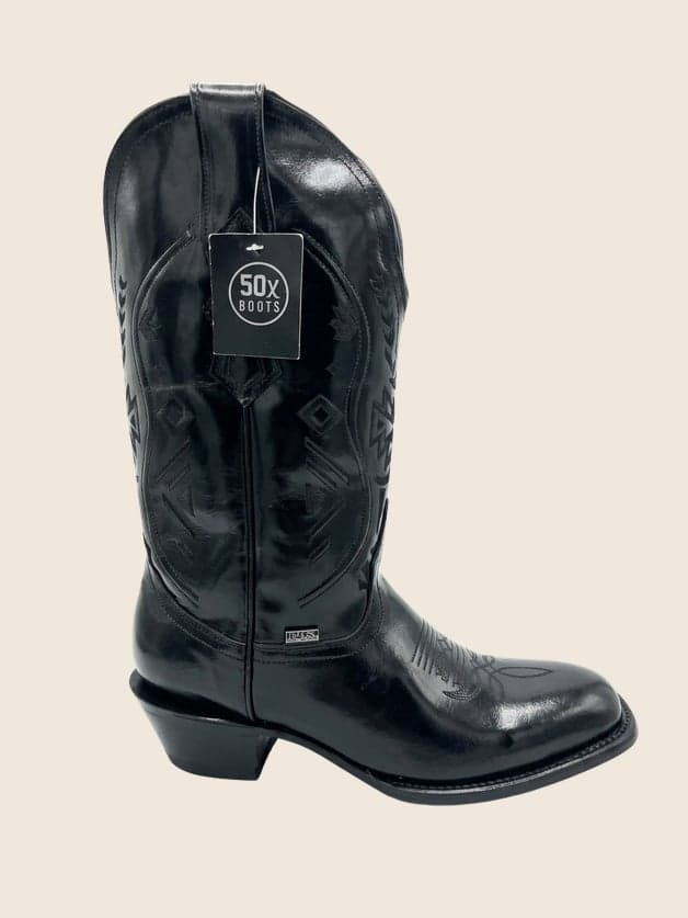 Bota Negra Brillo