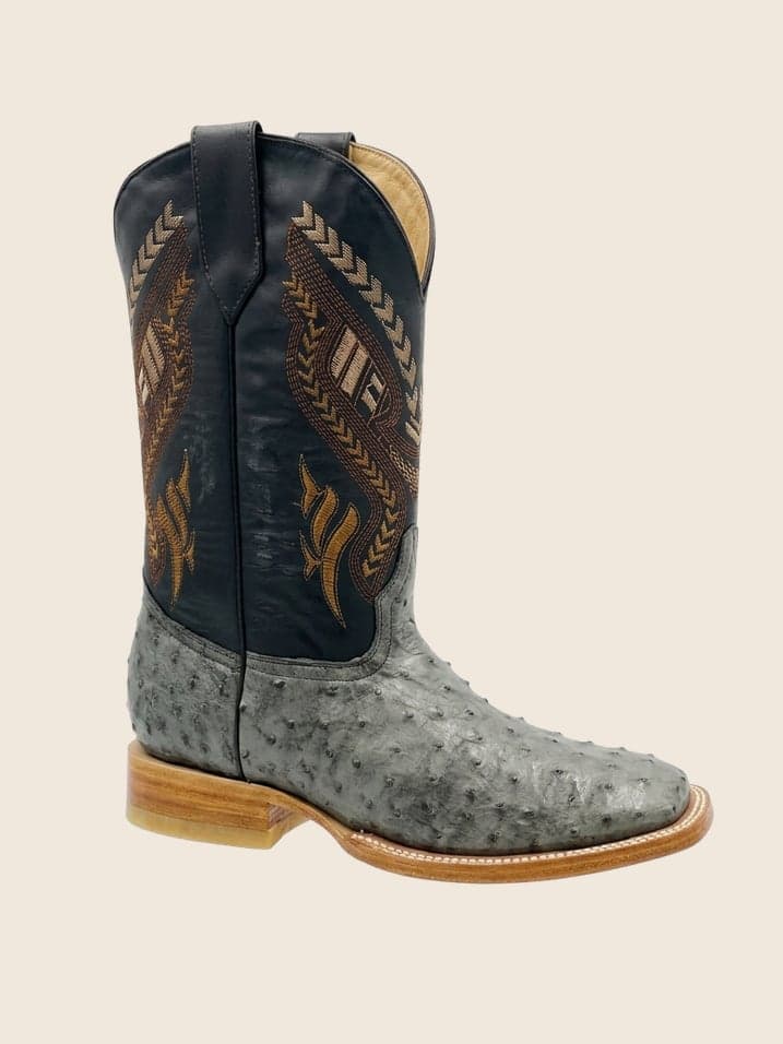 Bota Avrstruz Color Gris 1ra