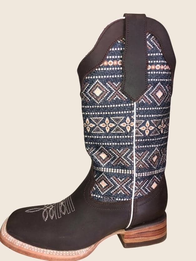 Bota Tubo Patron Rombo
